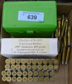 Lot of 45-70 Ammo & Reloads