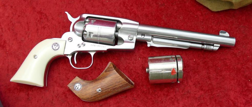 SS Ruger Old Army Rev w/Cart Conversion Cylinder