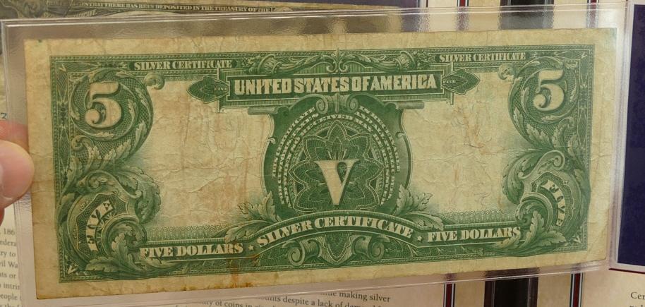 1899 $1 & $5 Silver Certificates