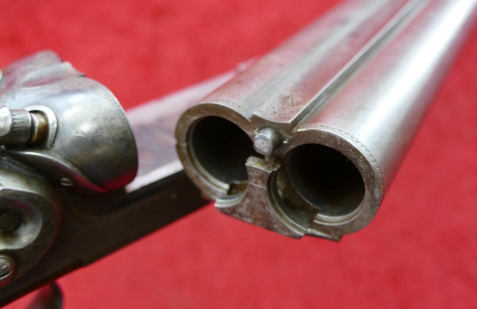Grade 7 American Arms Co Boston Side Swinger 10ga Dbll