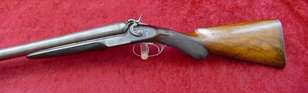 Grade 7 American Arms Co Boston Side Swinger 10ga Dbll