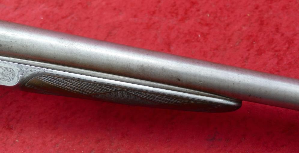 Grade 7 American Arms Co Boston Side Swinger 10ga Dbll