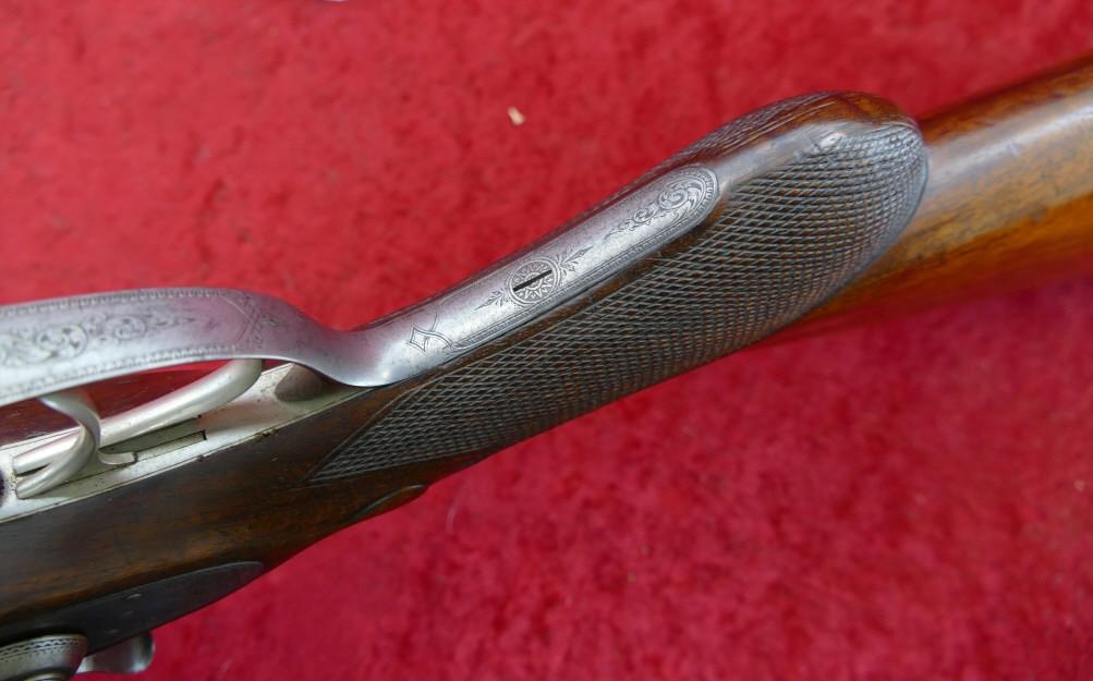 Grade 7 American Arms Co Boston Side Swinger 10ga Dbll