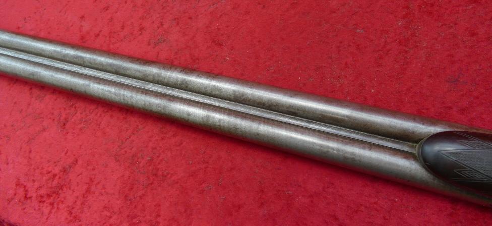 Grade 7 American Arms Co Boston Side Swinger 10ga Dbll
