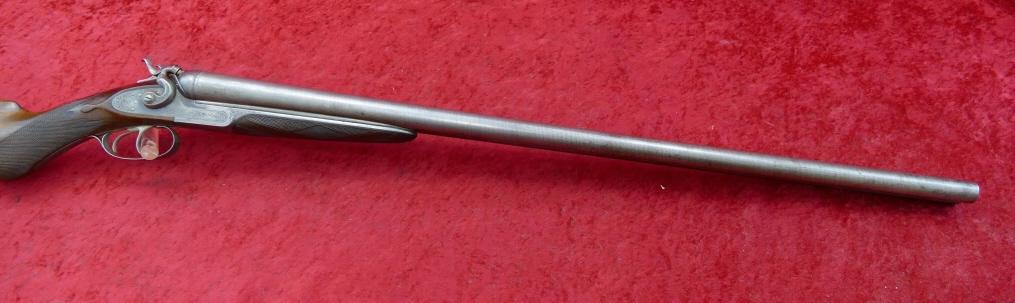 Grade 7 American Arms Co Boston Side Swinger 10ga Dbll