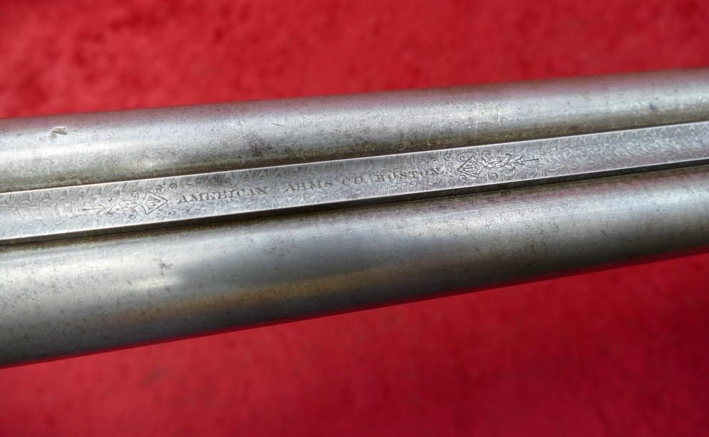 Grade 7 American Arms Co Boston Side Swinger 10ga Dbll