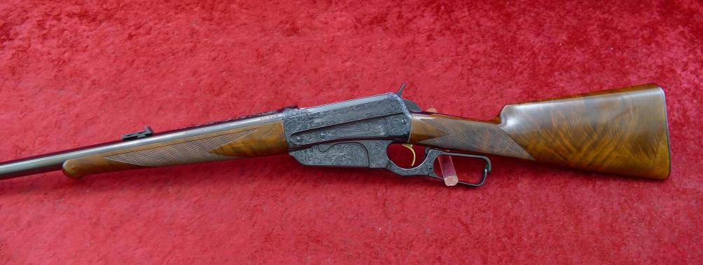Custom Engraved Winchester 1895 405 cal Rifle