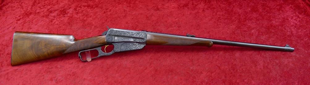 Custom Engraved Winchester 1895 405 cal Rifle