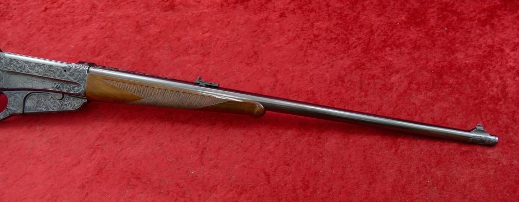 Custom Engraved Winchester 1895 405 cal Rifle