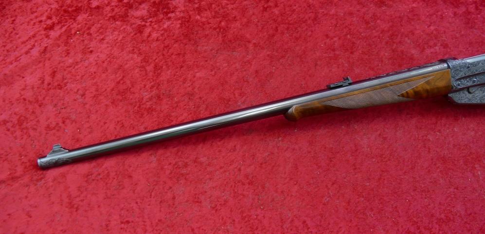 Custom Engraved Winchester 1895 405 cal Rifle