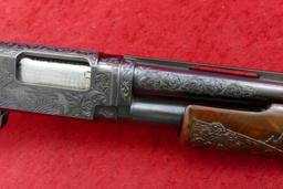 Custom Engraved Winchester Model 12 12 ga