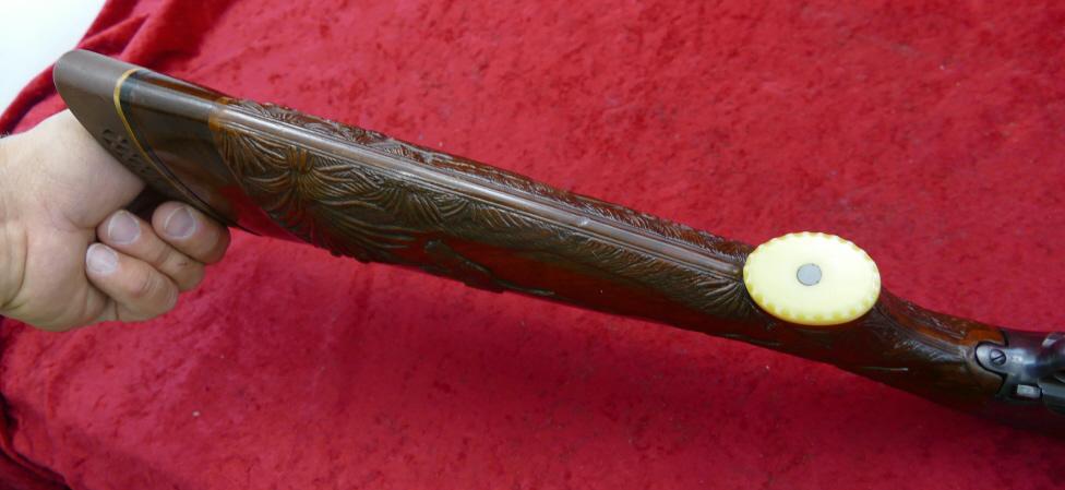 Custom Engraved Winchester Model 12 12 ga