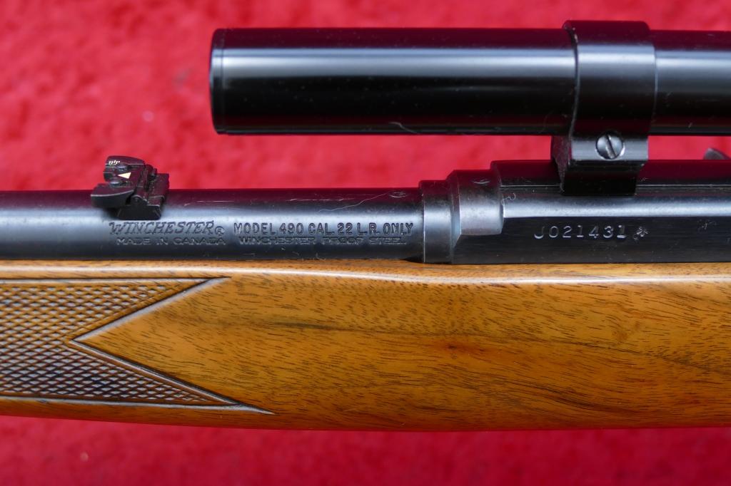 Winchester Model 490 22 Semi Auto Rifle