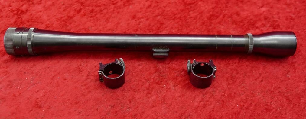 Weaver K10 Rifle Scope w/Rings