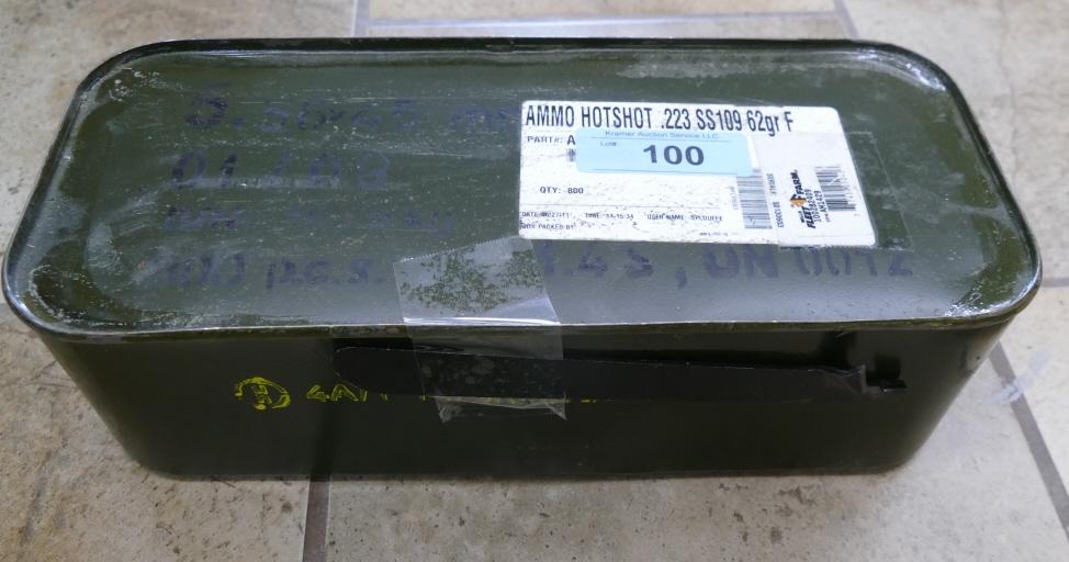 800 rds 223 Ammo in Spam Can