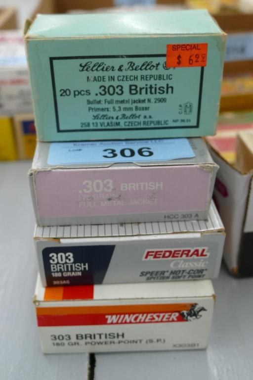 80 rds of 303 British Ammo