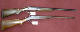 Pair of Single Shot Shotguns