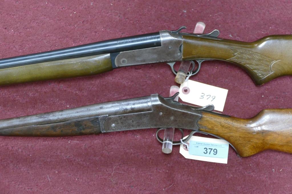 Pair of Single Shot Shotguns