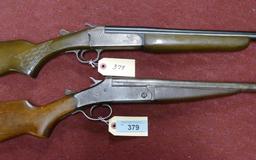 Pair of Single Shot Shotguns