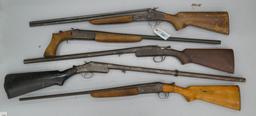Lot of 5 Rough Single Shot Guns