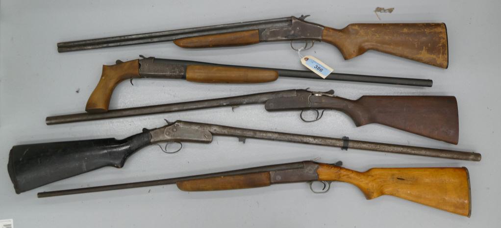Lot of 5 Rough Single Shot Guns