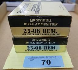 40 rds Browning 25-06 Ammo