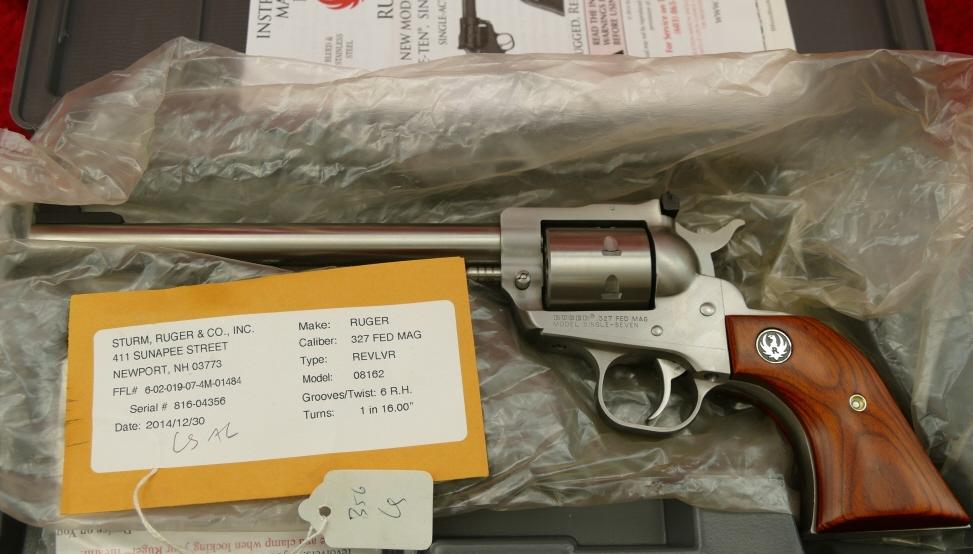 Ruger Single Seven 327 Federal Mag Revolver (RM)