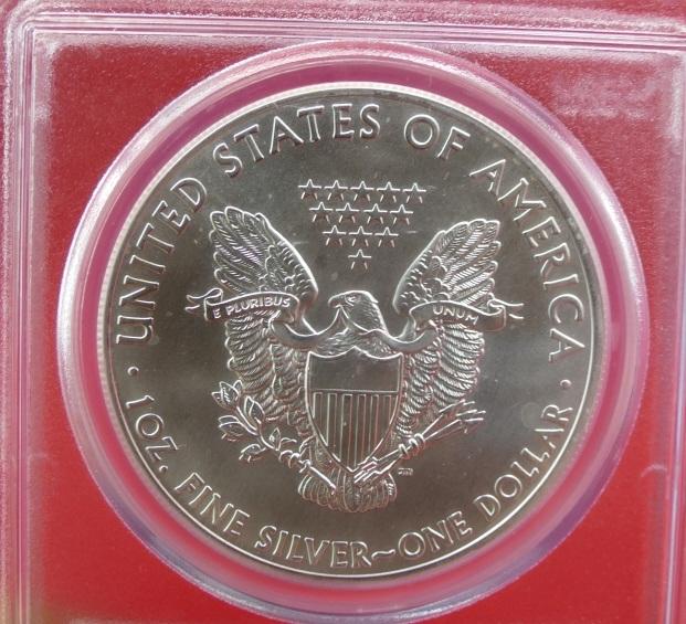 3 -2014 MS70 US Silver Eagle Coins