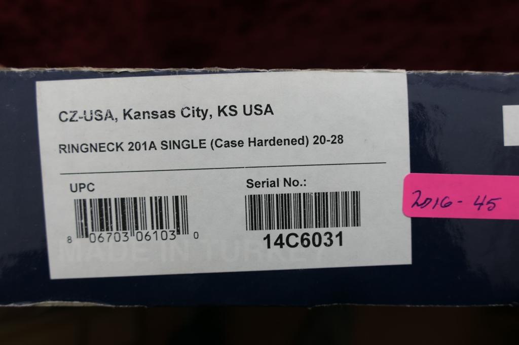 NIB CZ Ringneck Dbl Bbl 20 ga Shotgun