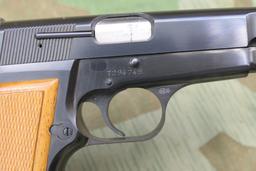 Early Browning marked FN High Power Pistol