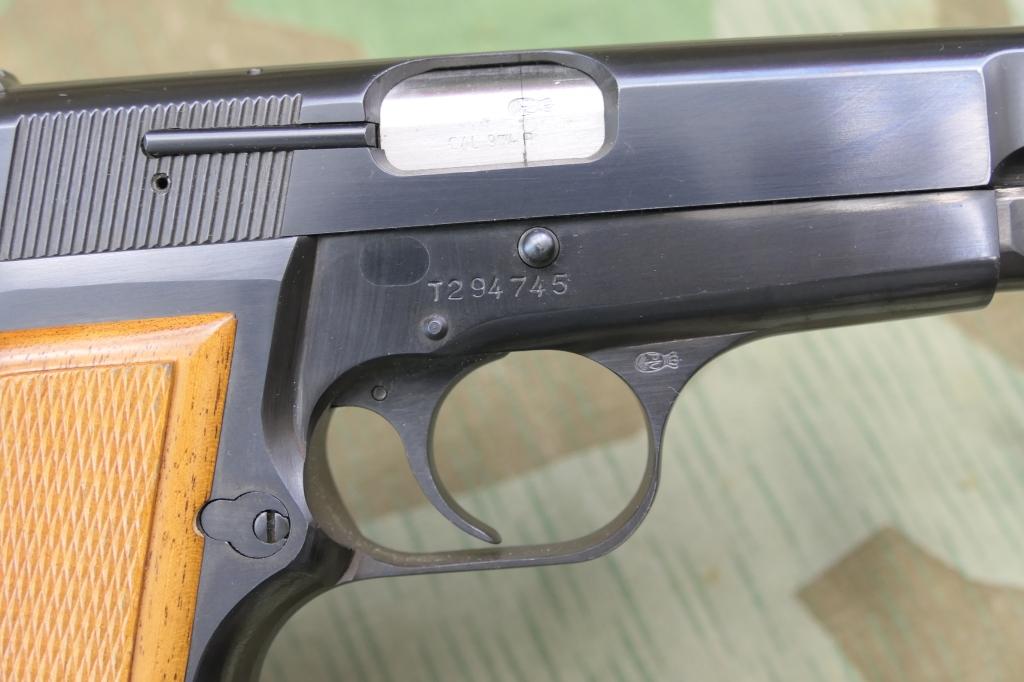 Early Browning marked FN High Power Pistol