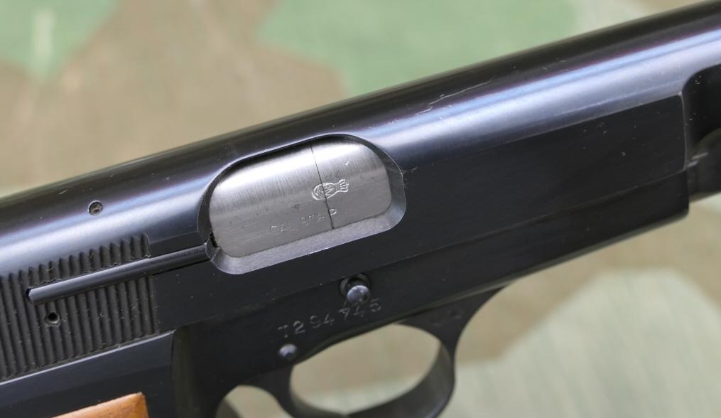Early Browning marked FN High Power Pistol