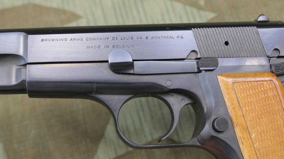 Early Browning marked FN High Power Pistol