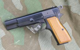 Early Browning marked FN High Power Pistol