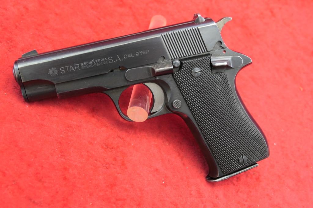Star Model BM 9mm Luger Pistol