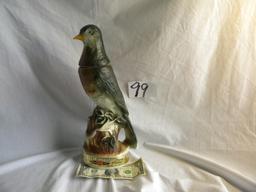 Decanter. Beam's Trophy, W/seal, 12"h