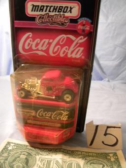 Coca Cola= 1944 Mustang Hard Top; 1932 Ford Coup.