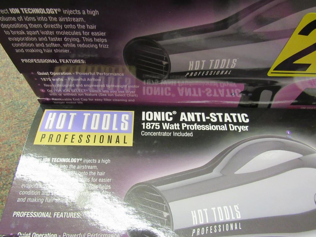 2 HOT TOOLS PROFESSIONAL IONIC 1875 WATT DRYER