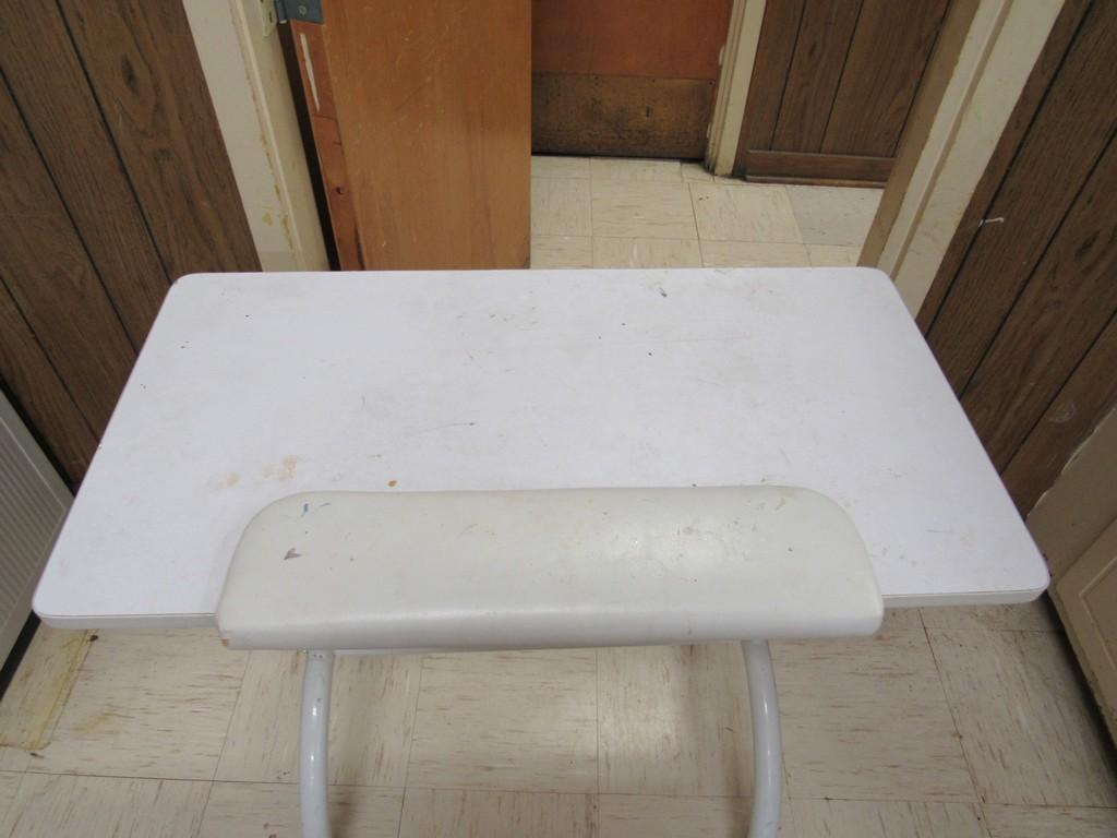 2 ROLLING NAIL STATIONS