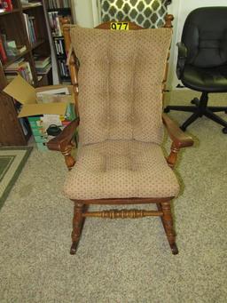 Oak rocker