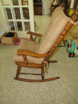 Oak rocker
