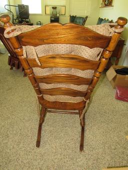 Oak rocker