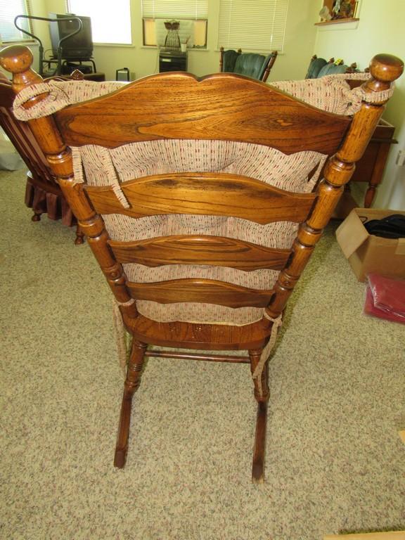 Oak rocker