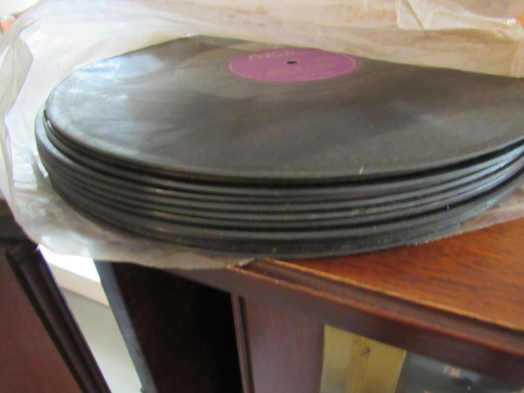 1950's GE radio phonograph in Duncan style cabinet