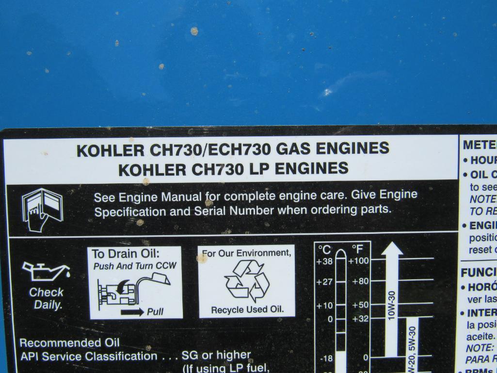 Miller Trailblazer 275 LPG Welder/Generator. SR# MC450167R - Showing 62 hours