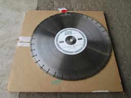 (1) 20" DSI Diamond Tip Blade