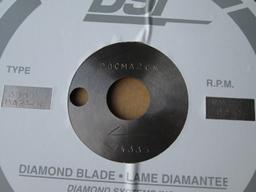 (1) 20" DSI Diamond Tip Blade