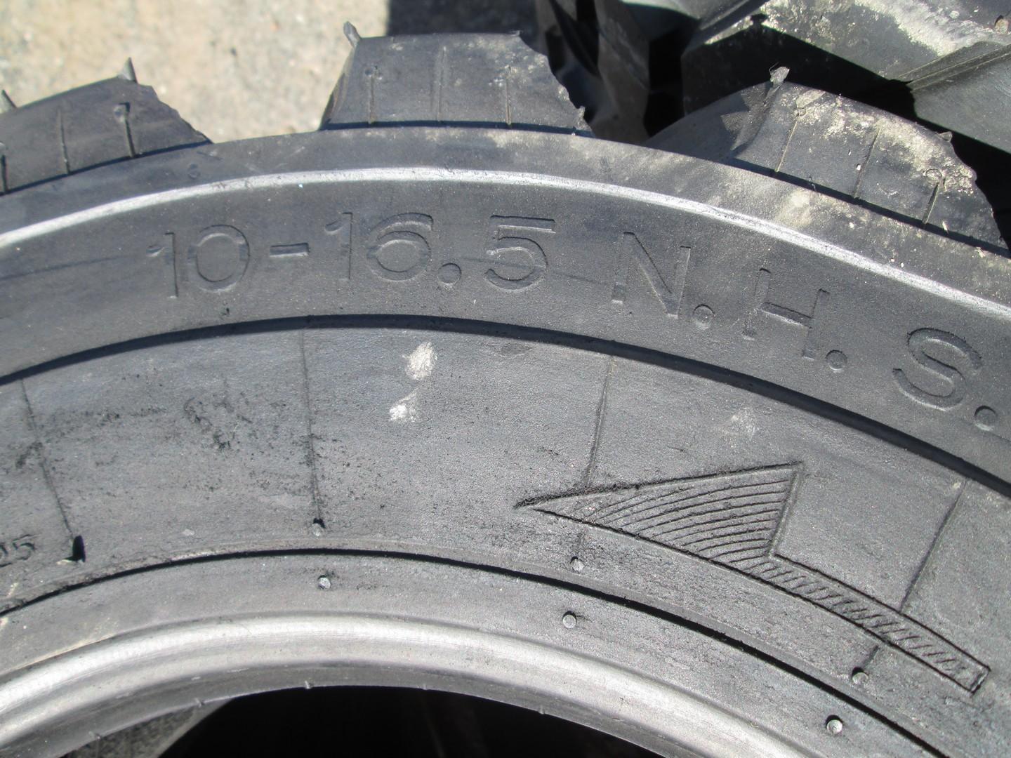 (4) 10-16.5 Tires