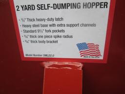 2 Yard Self Dumping Hopper