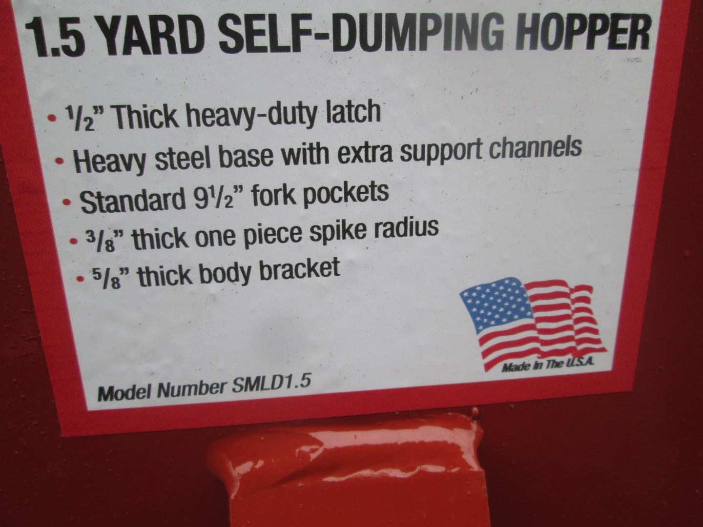1.5 Yard Self Dumping Hopper